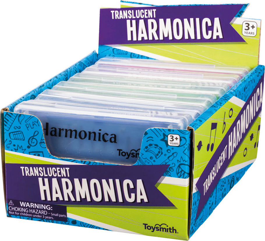 Translucent Harmonica (sold individually)