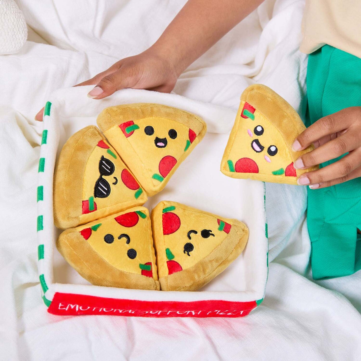 Emotional Support Pizza — Plush Pizza by Emotional Support Plushies