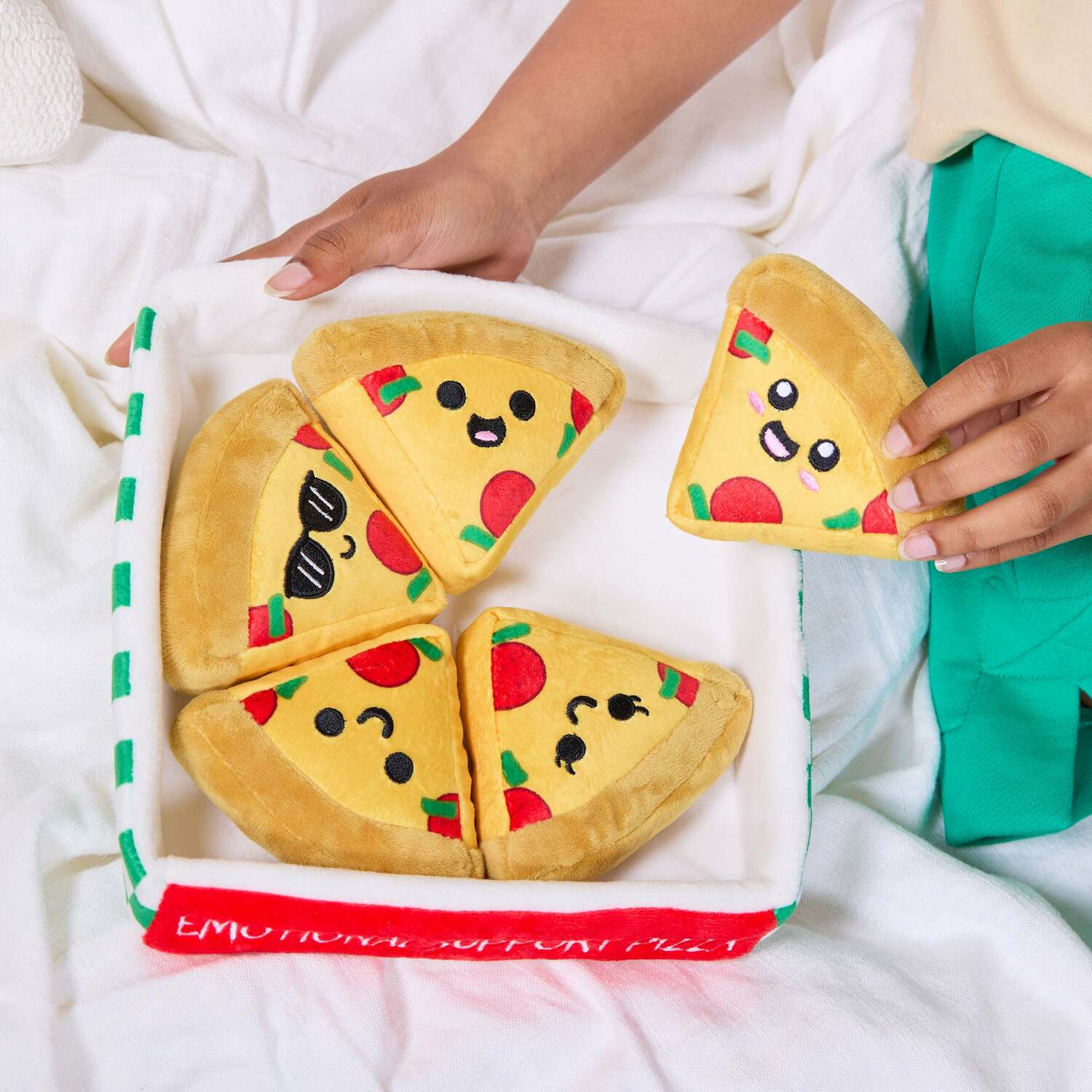 Emotional Support Pizza — Plush Pizza by Emotional Support Plushies