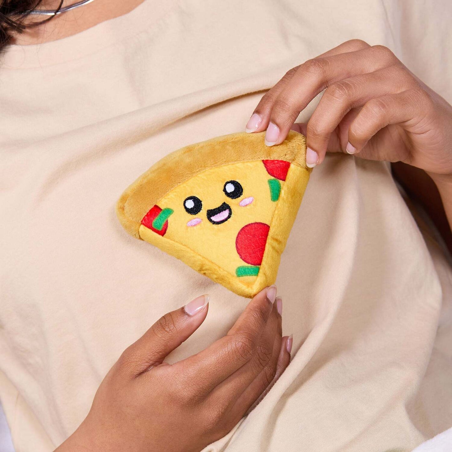 Emotional Support Pizza — Plush Pizza by Emotional Support Plushies