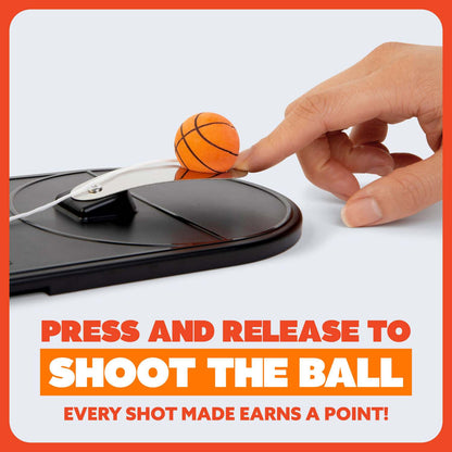 Flick & Swish Basketball Game  -  A Mini Hoops Showdown for All Ages