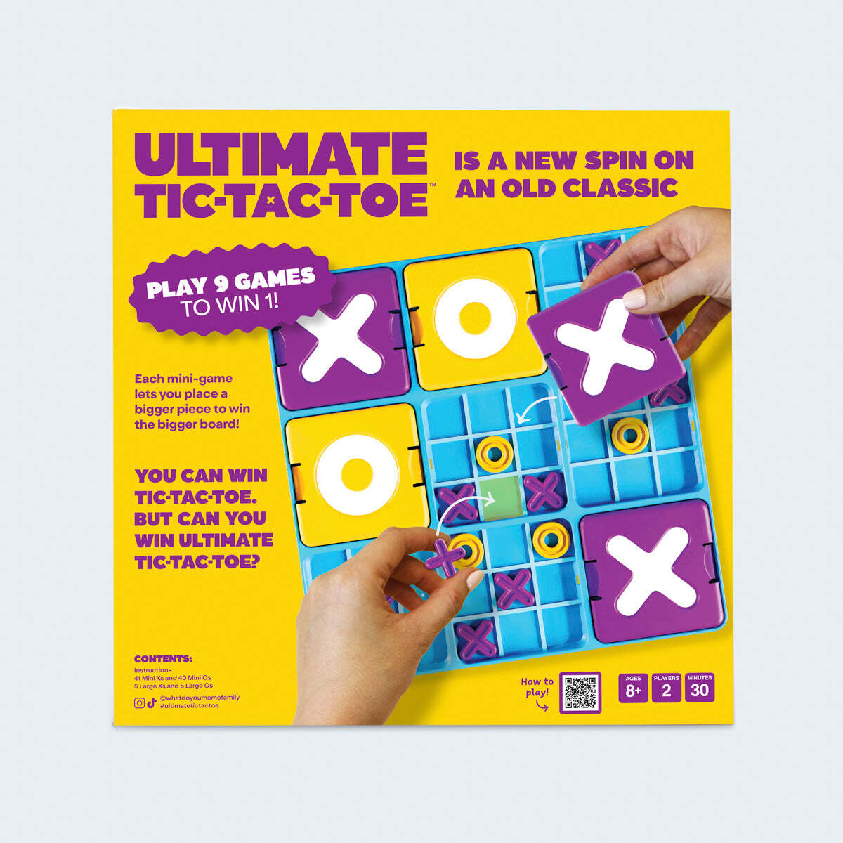 Ultimate Tic Tac Toe  -  A Classic Reimagined for Family Game Night