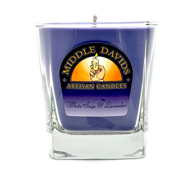 White Sage & Lavender 10.5 oz Jar Candle