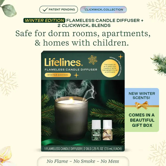 Flameless Candle Diffuser - Winter Edition